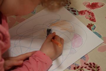 Squiggle colouring